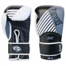 Перчатки боксерские Excalibur 8065/02 Black/White/Grey PU 14 унций