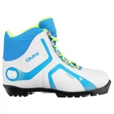 Ботинки лыжные Trek Omni5 белый (лого синий) N р.37 Trek 7151067