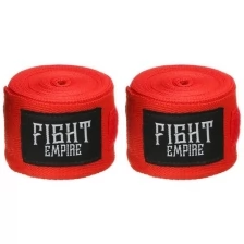 Бинт боксёрский FIGHT EMPIRE 5 м, цвет красный