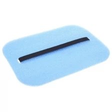 Коврик-сидушка с креплением на резинке, 35x25 см, толщина 10 мм, цвет синий./В упаковке шт: 1